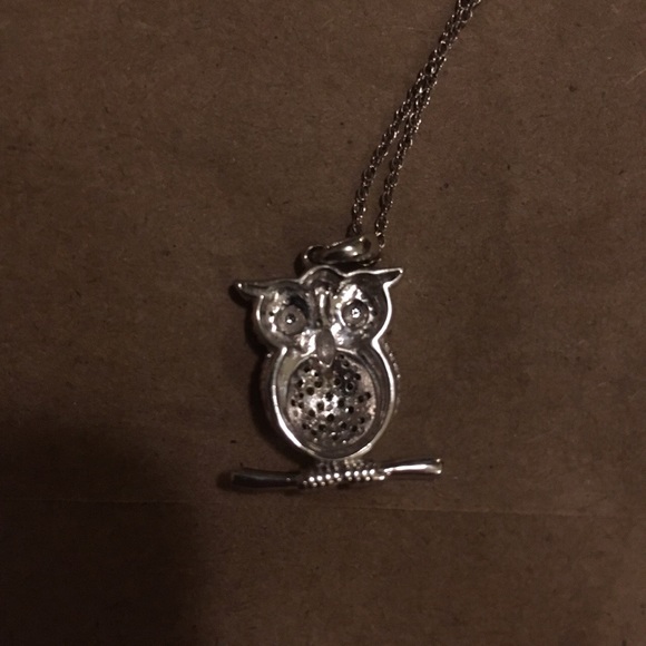 Macy's Yellow Diamond and Sterling Silver Necklace - Picture 3 of 4